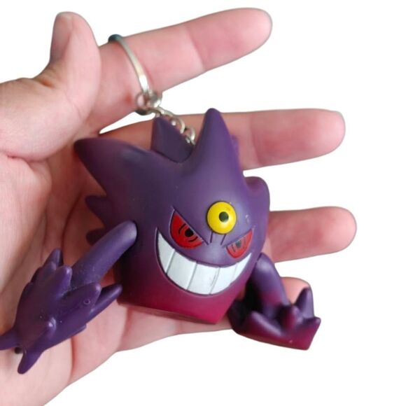 Pokemon Large Upcycled Toy Keychain - Picture 1 of 3